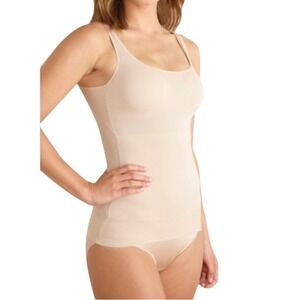 TC Fine Intimates No Side Show Camisole Nude Size 2X Shaper Tummy Control